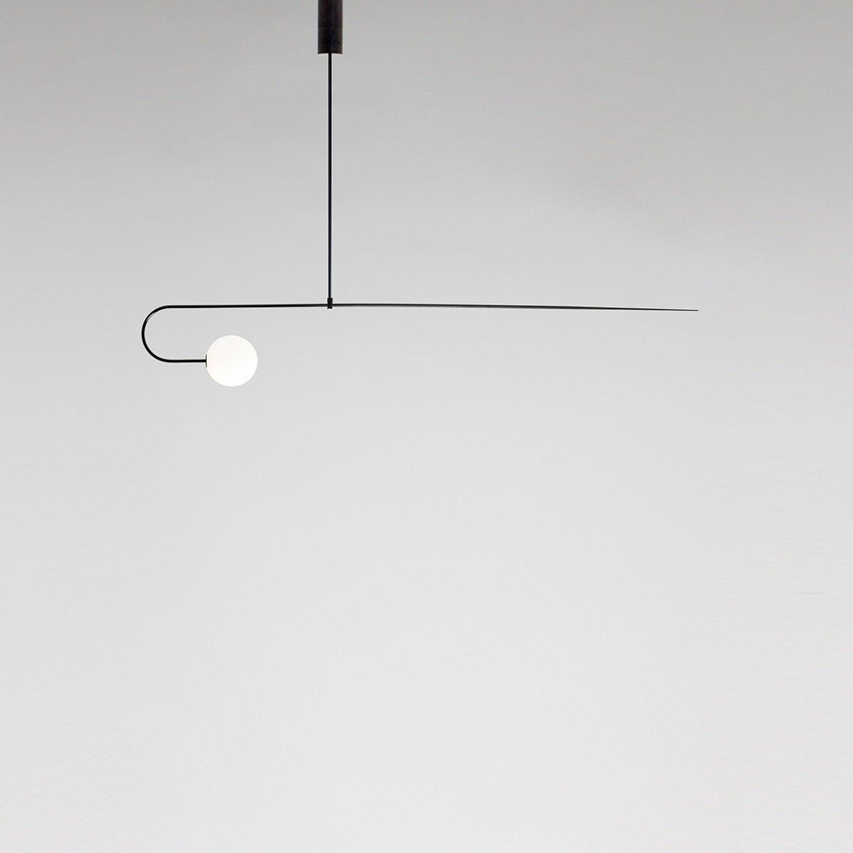 Viraiseon Chandelier Mobile Black Minimalist