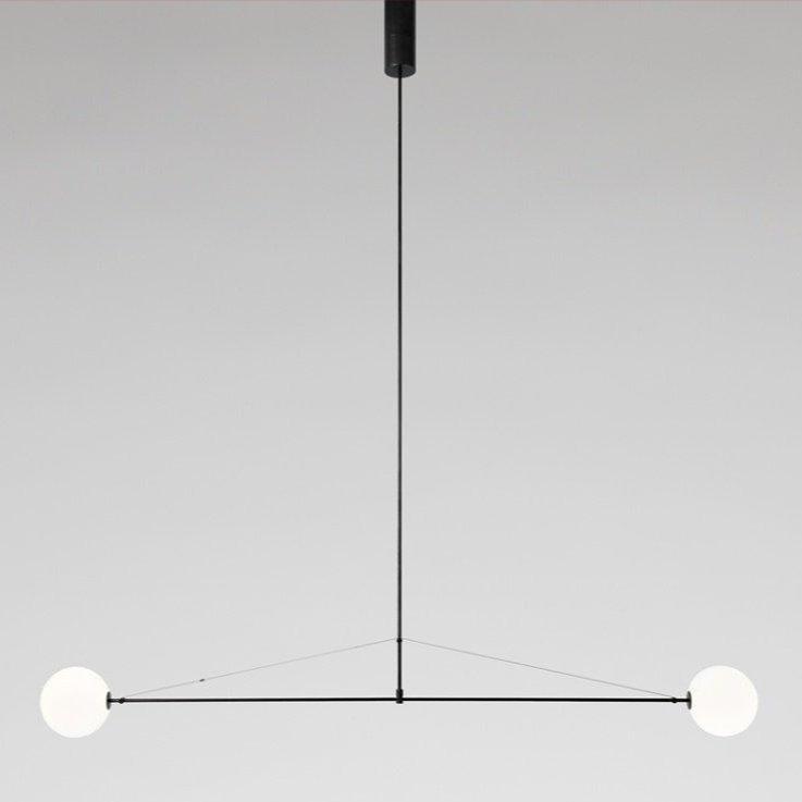 Viraiseon Chandelier Mobile Black Minimalist