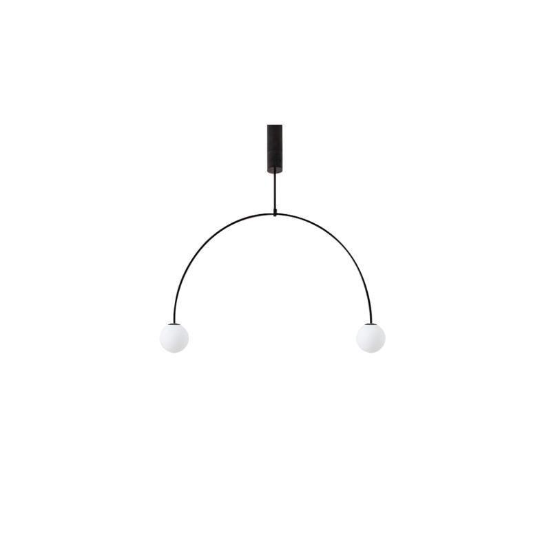 Viraiseon Chandelier Mobile Black Minimalist