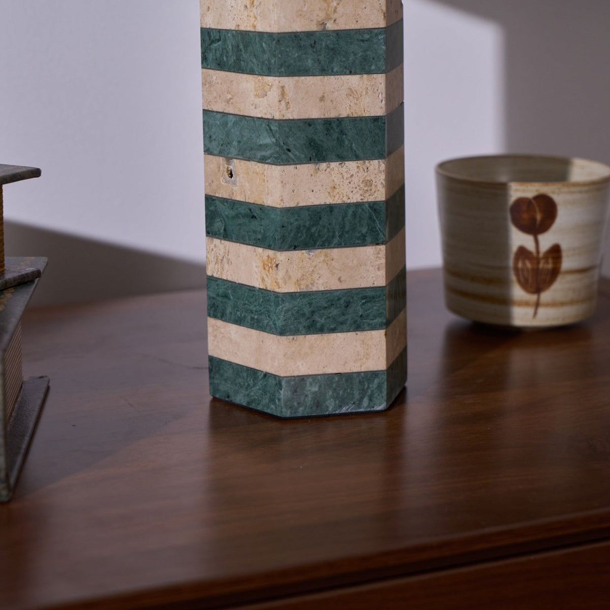 Stripes Fabric Table Lamp