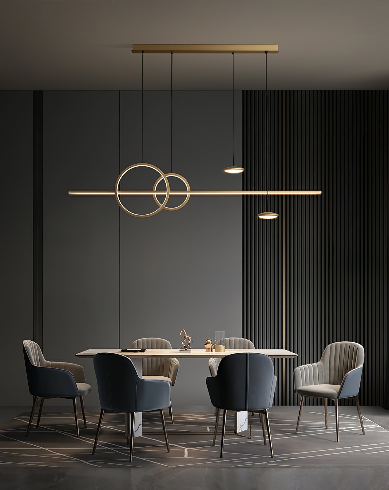 Tildas Pendant Lamp Geometric Ring Minimalist