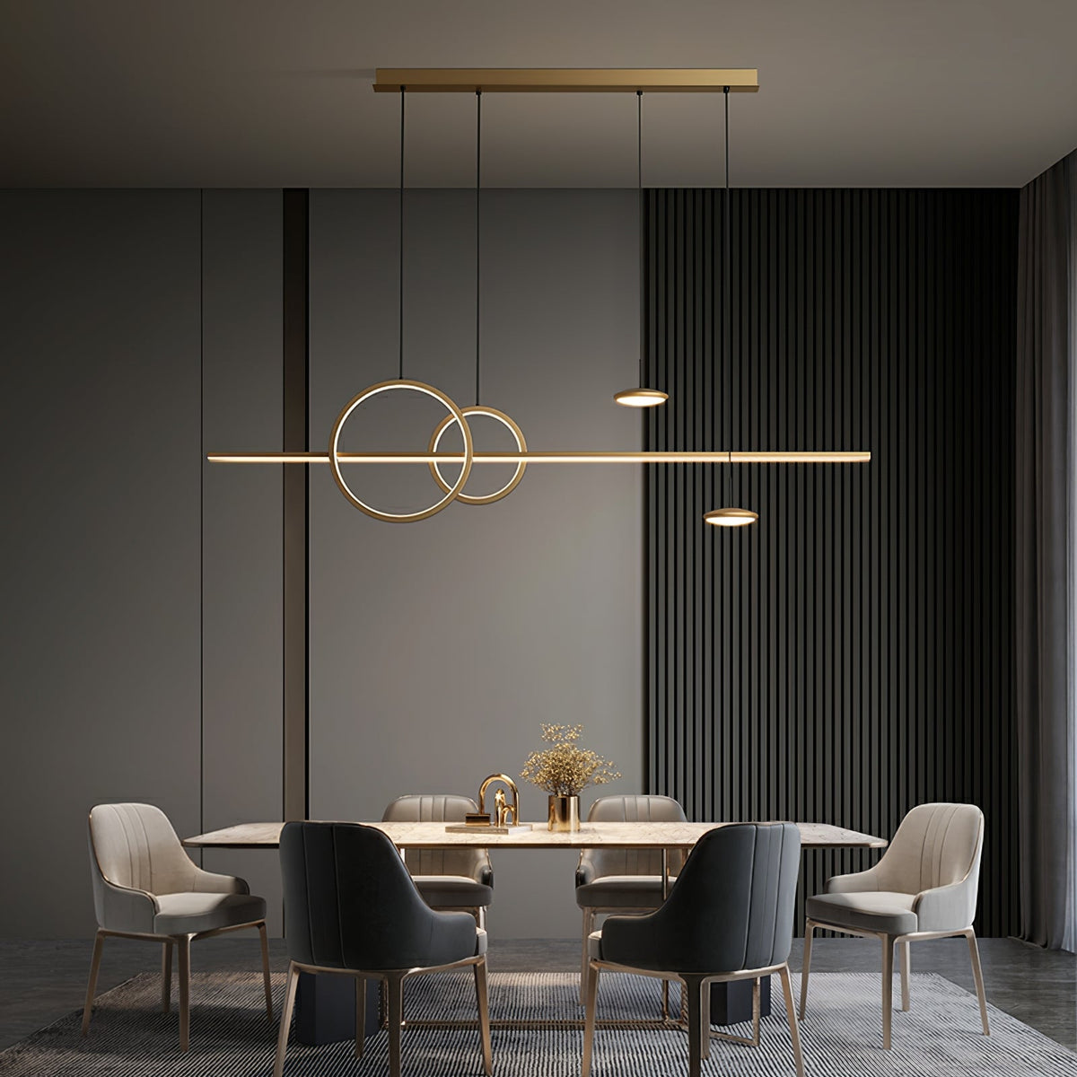 Tildas Pendant Lamp Geometric Ring Minimalist