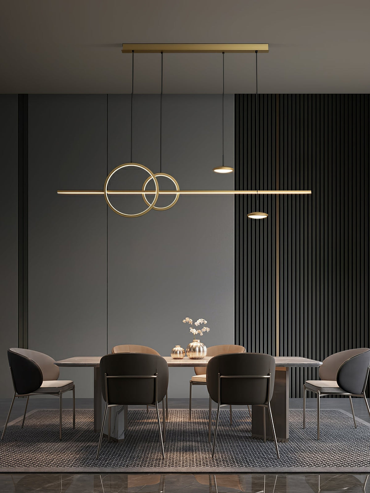 Tildas Pendant Lamp Geometric Ring Minimalist