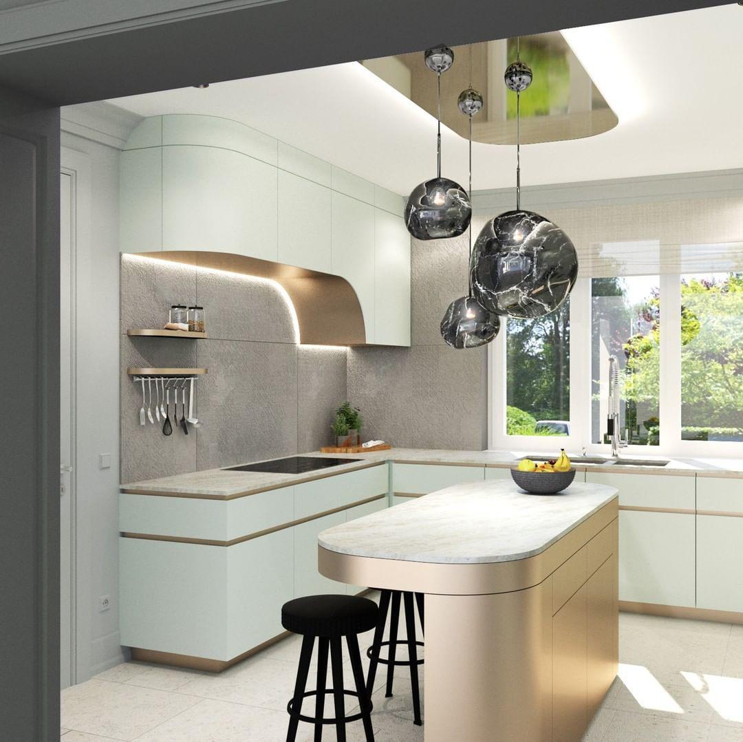 Roseview Travertine Pendant Light