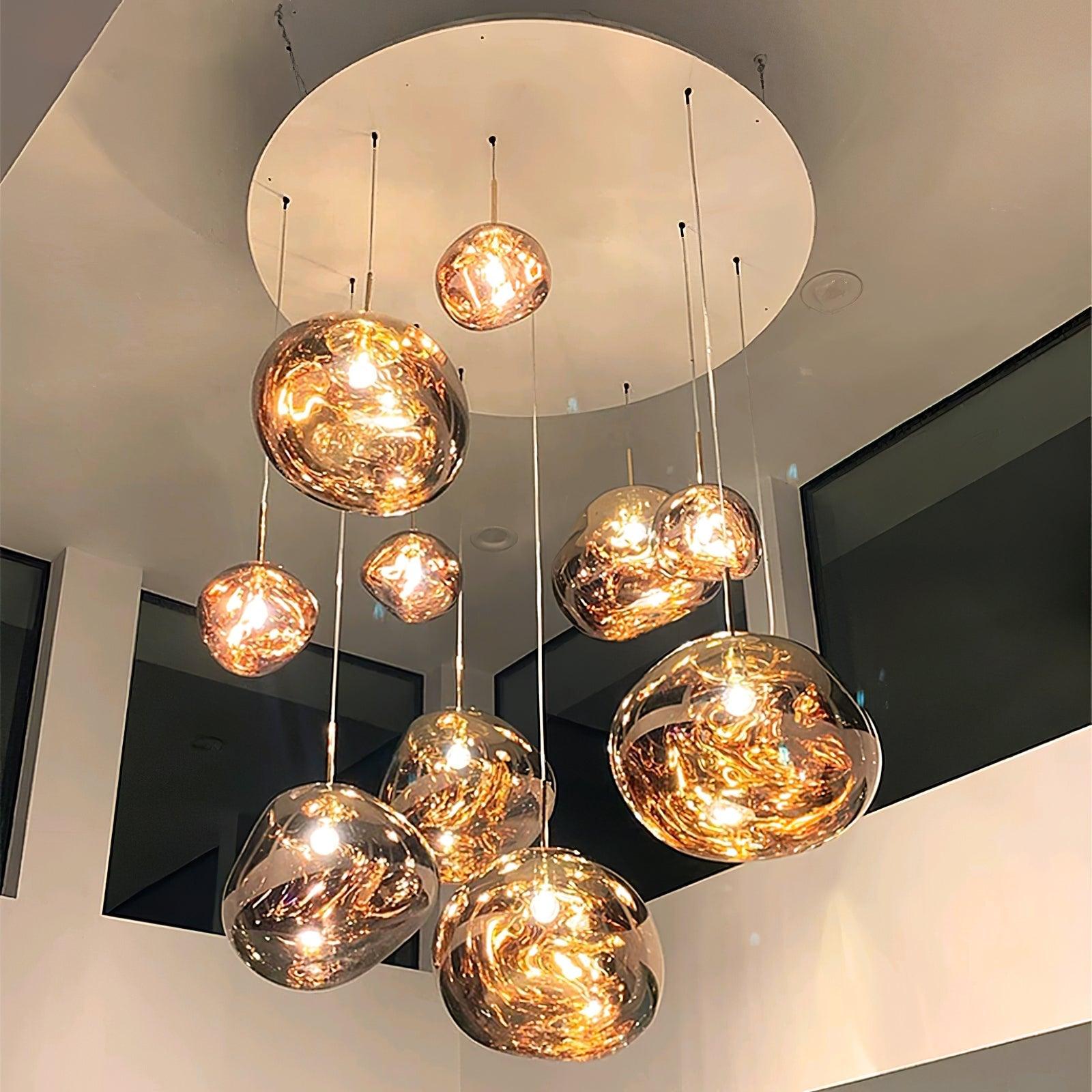 Roseview Travertine Pendant Light
