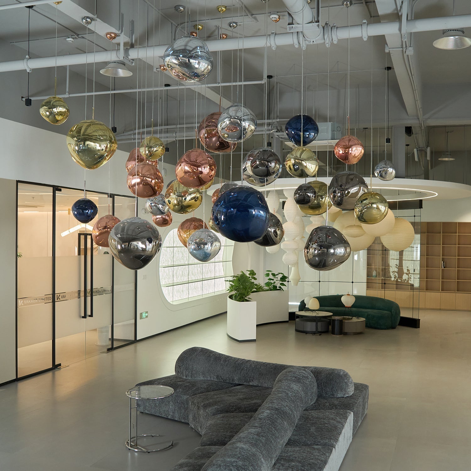 Daria Pendant Lamp Irregular Cluster Sculptural