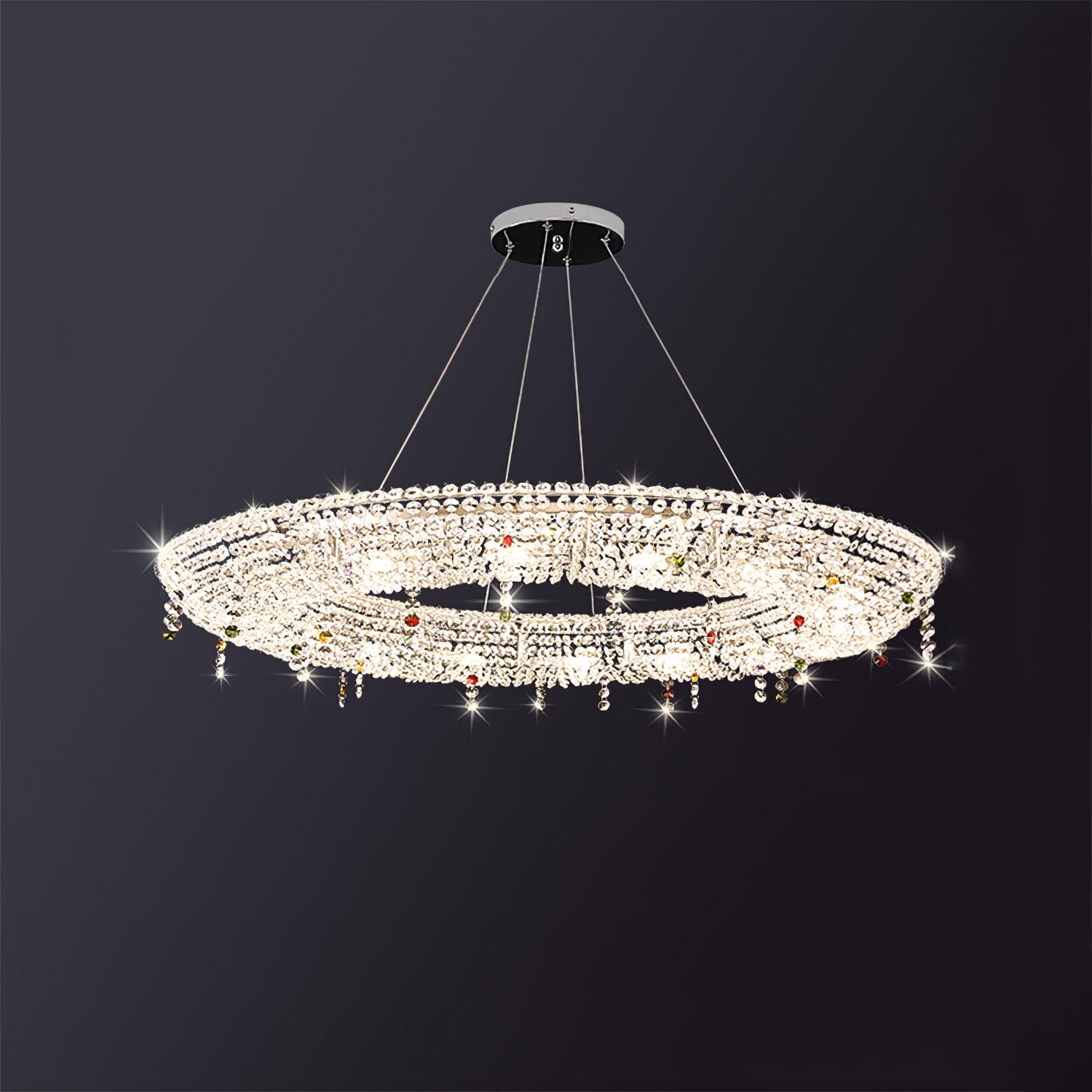 Bior Embellished Crystal Pendant Light
