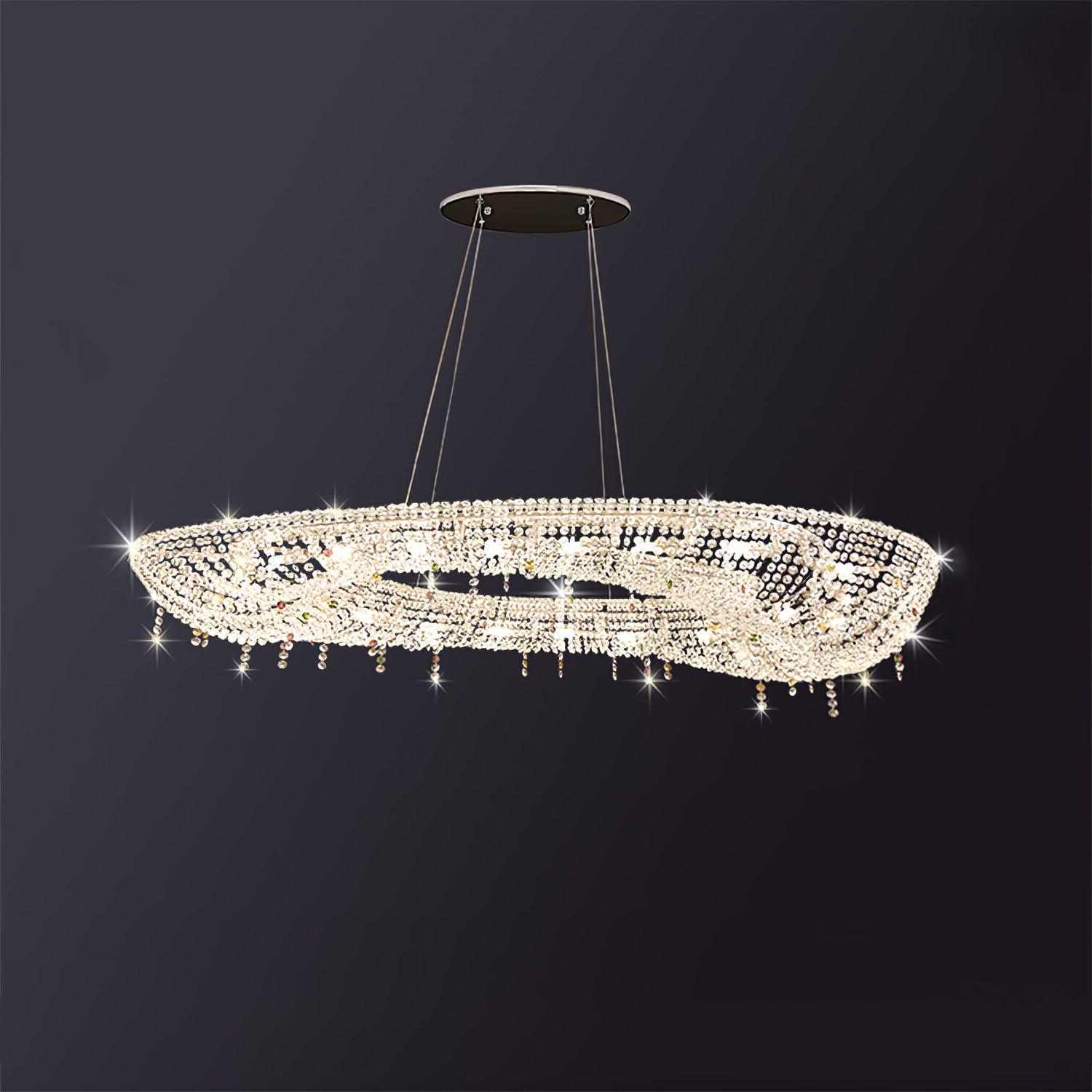 Bior Embellished Crystal Pendant Light