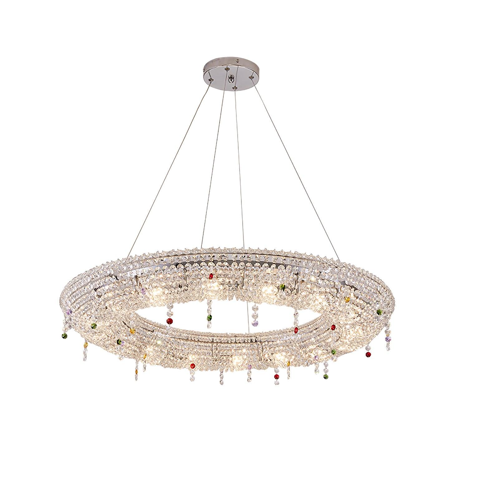 Bior Embellished Crystal Pendant Light
