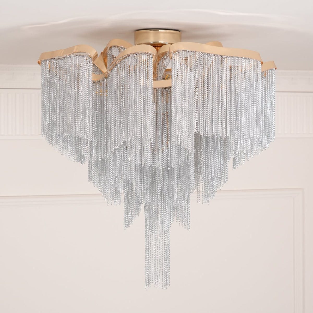 Mevrin Ceiling Lamp Modern Tassel Art