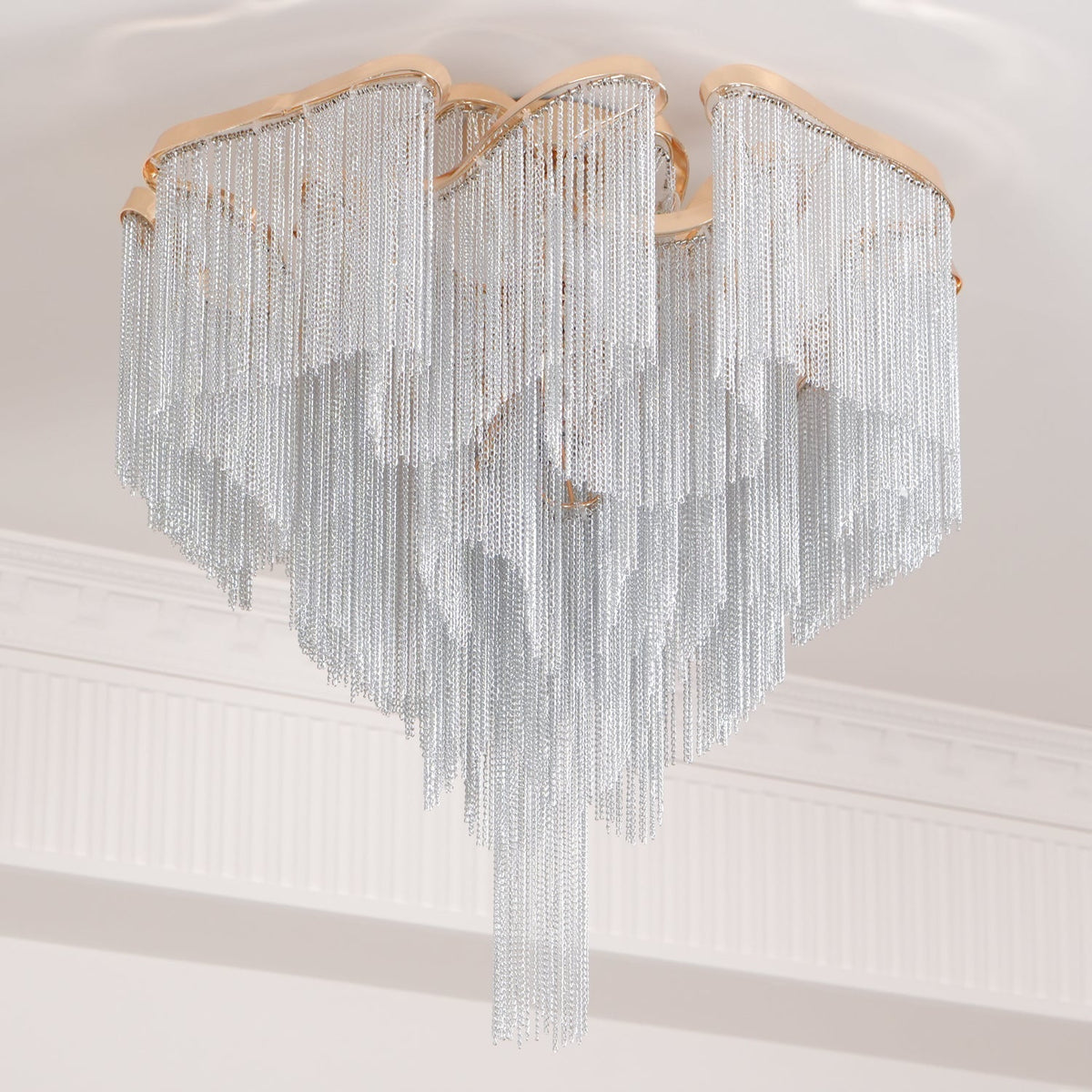 Mevrin Ceiling Lamp Modern Tassel Art