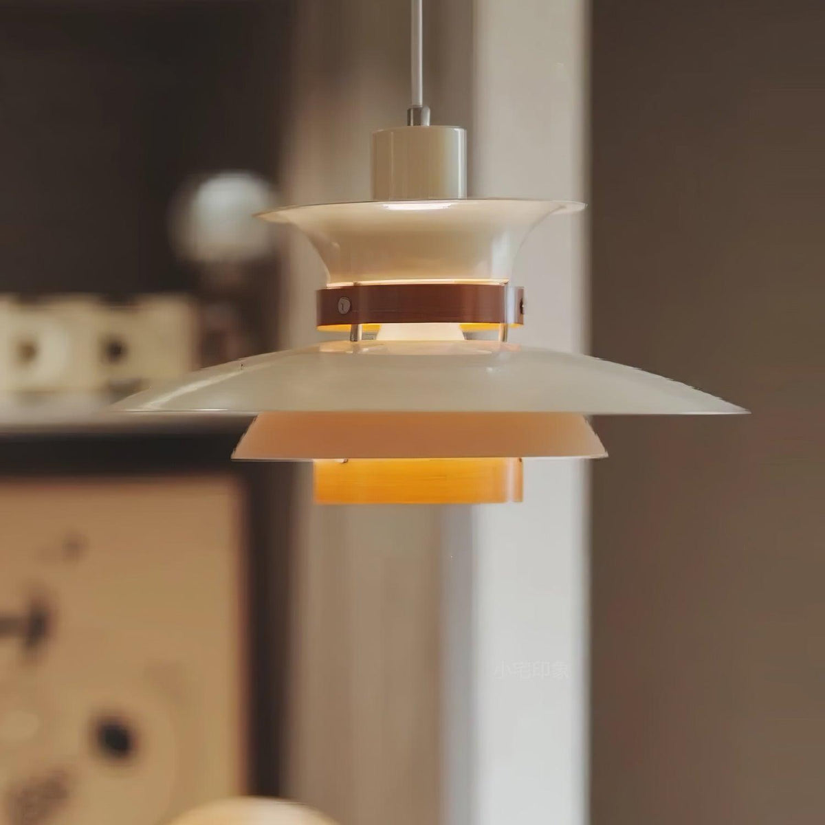 Sylelenne Wood Steel Pendant Lamp