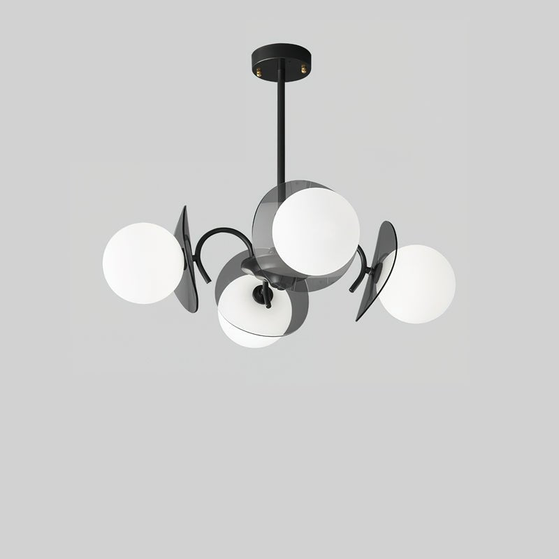 Seliselle Chandelier Globe Arm Sculptural