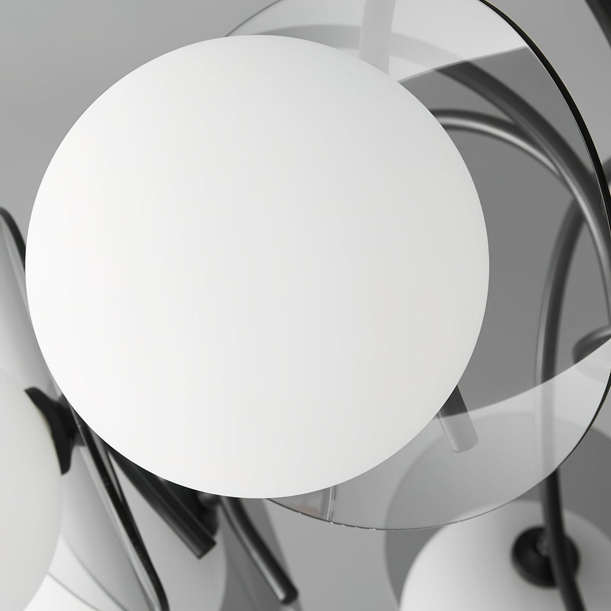 Seliselle Chandelier Globe Arm Sculptural