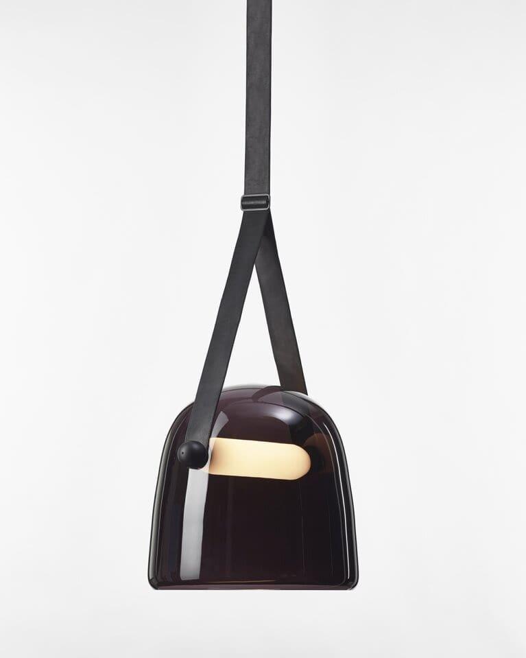 Averisce Leather Industrial Pendant Light