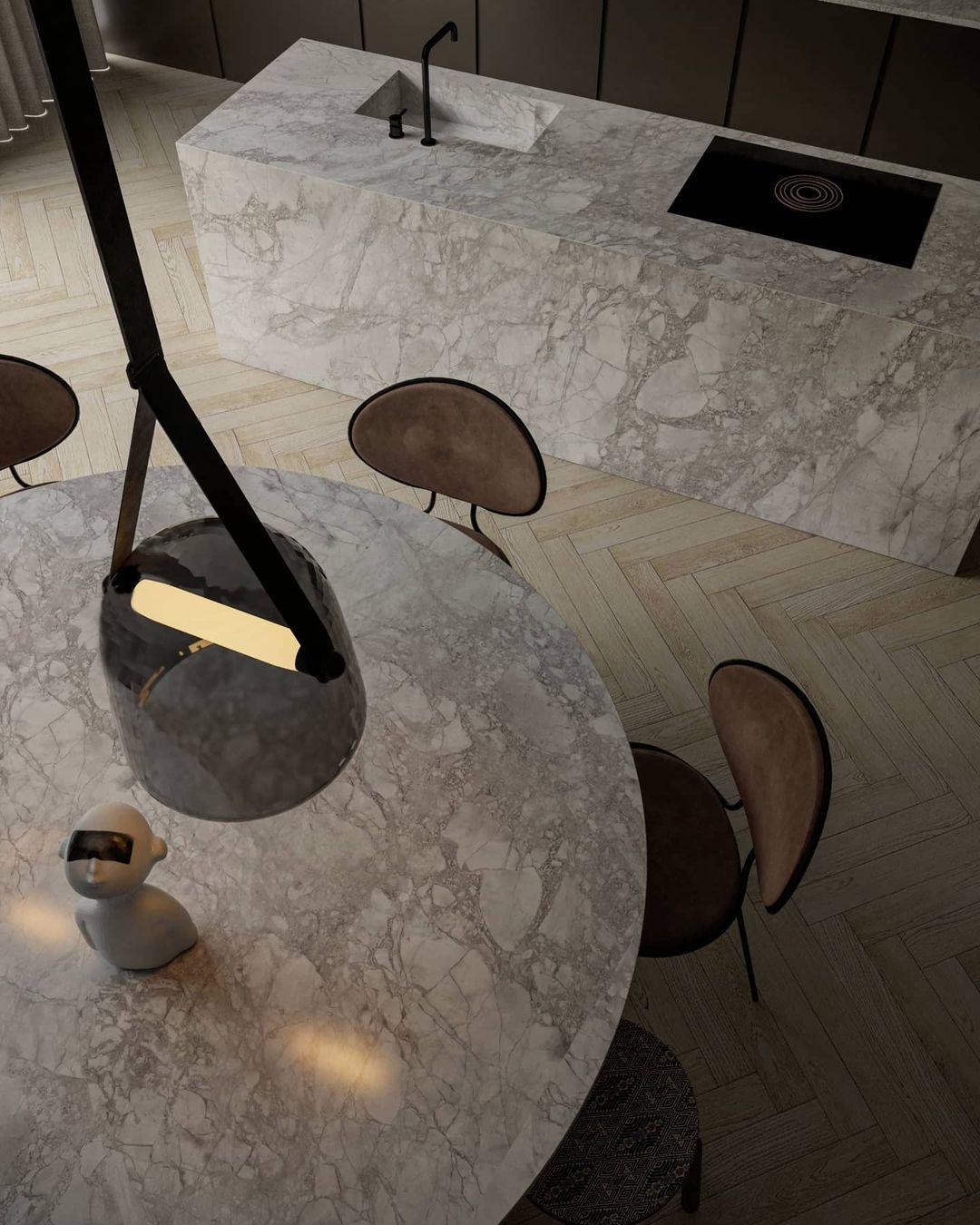Averisce Leather Industrial Pendant Light