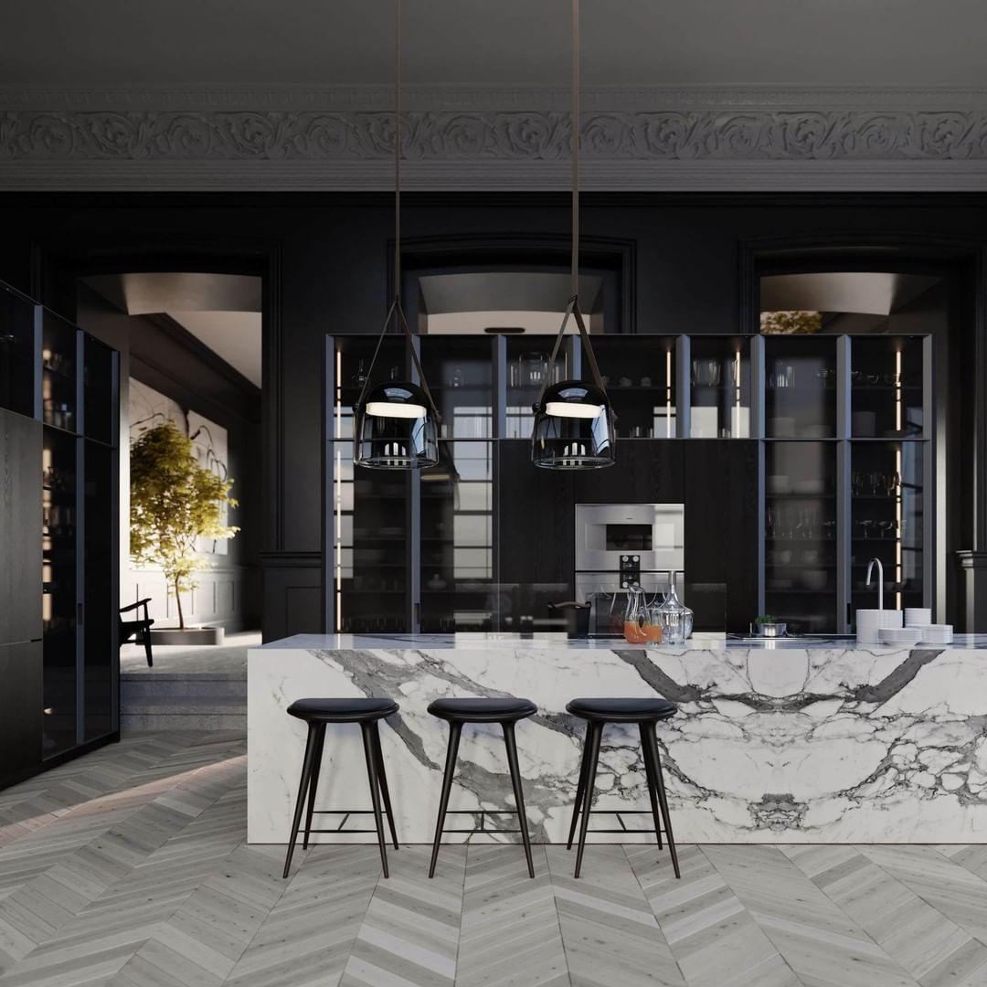 Averisce Leather Industrial Pendant Light