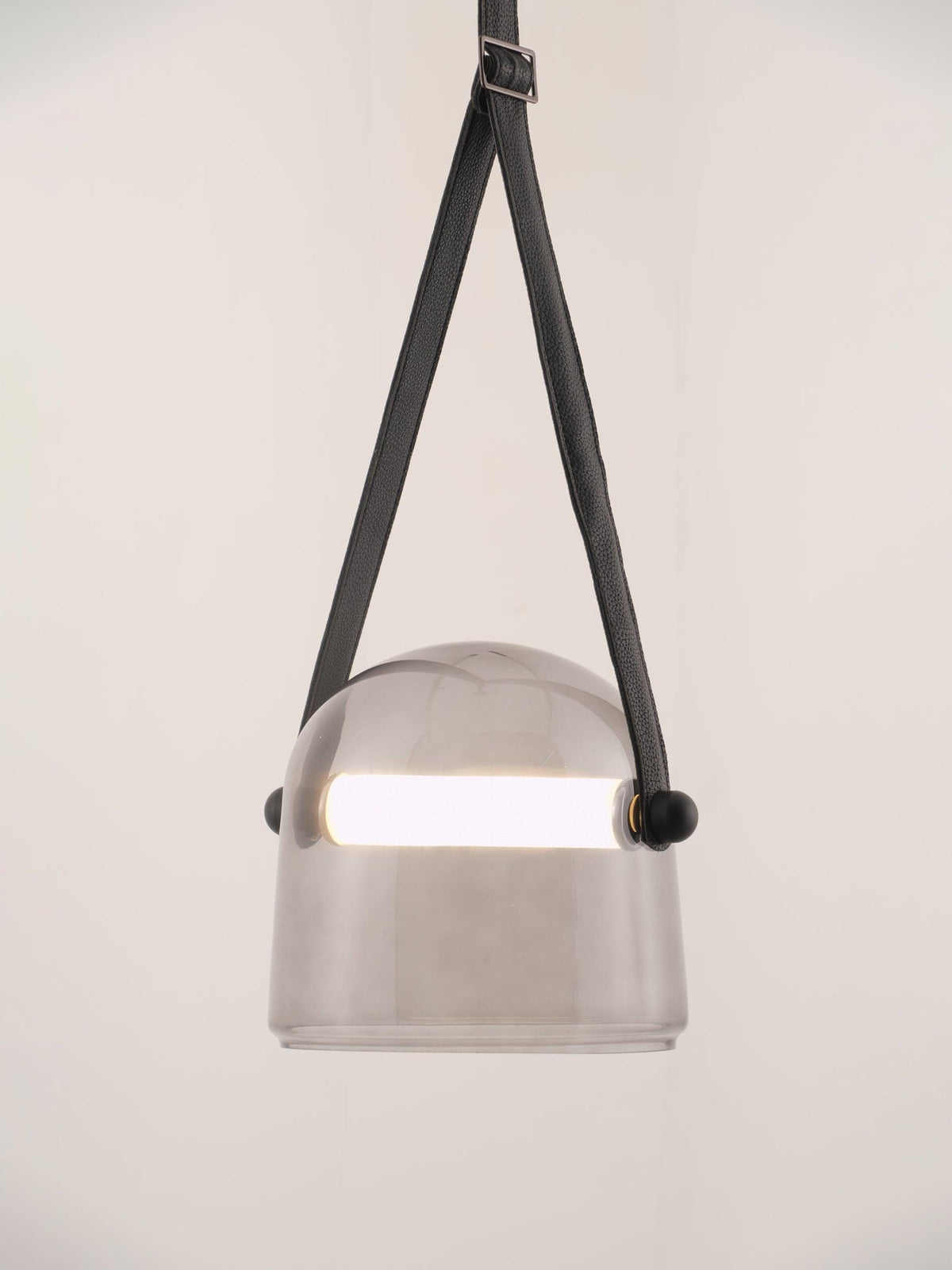 Averisce Leather Industrial Pendant Light