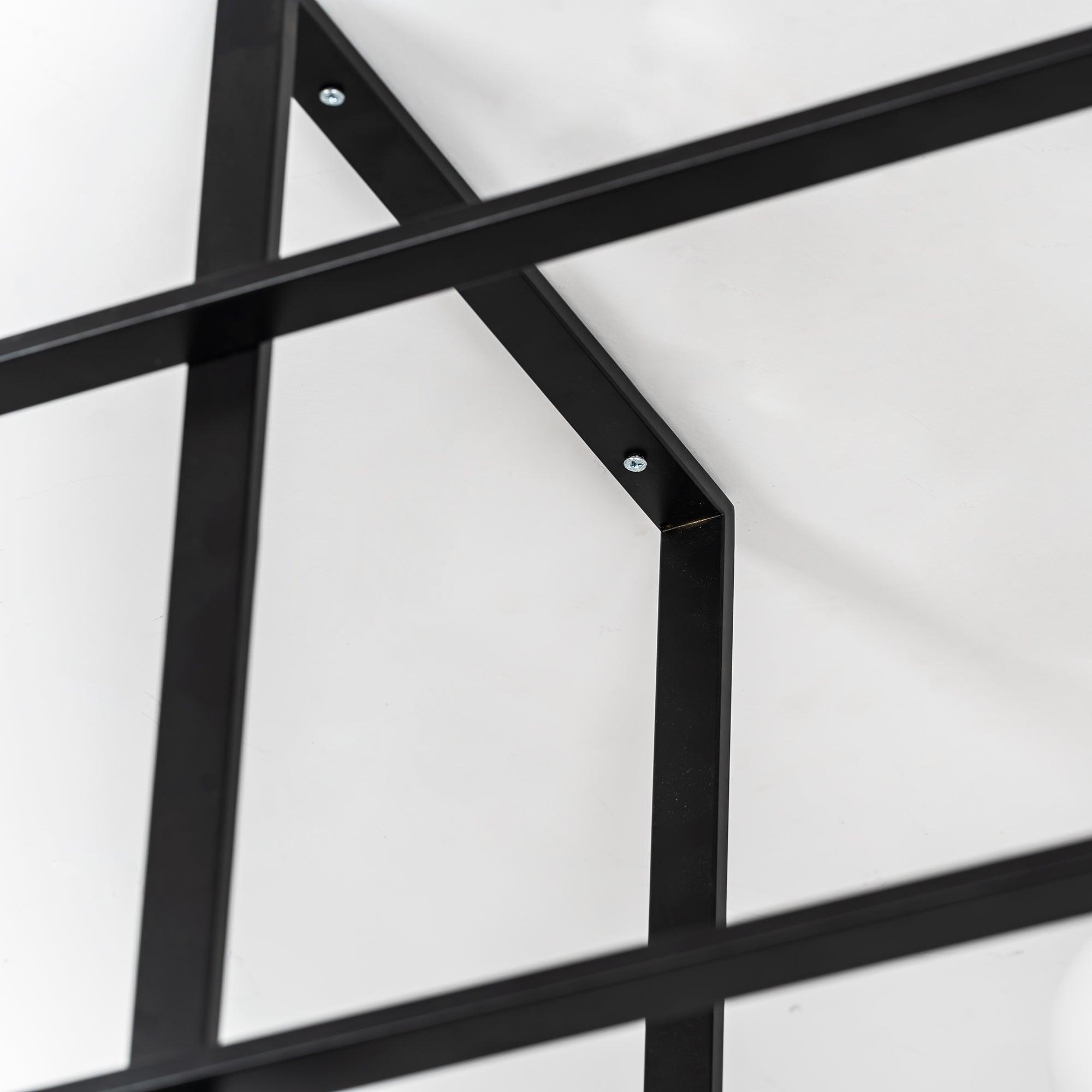 Veliiel Chandelier Mondrian Glass Brass Geometric Modern
