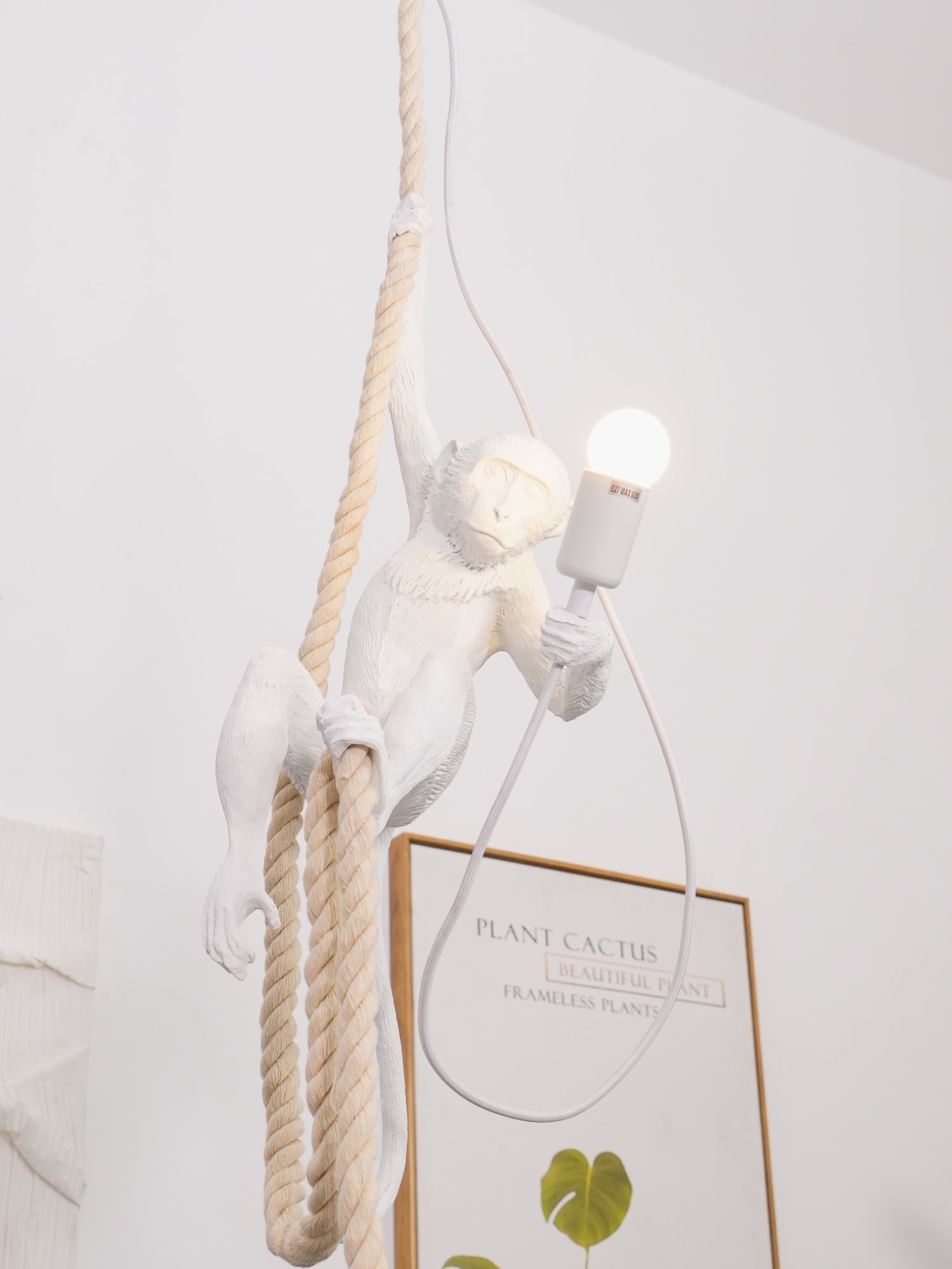 Epiran Resin Rope Artistic Pendant Lamp