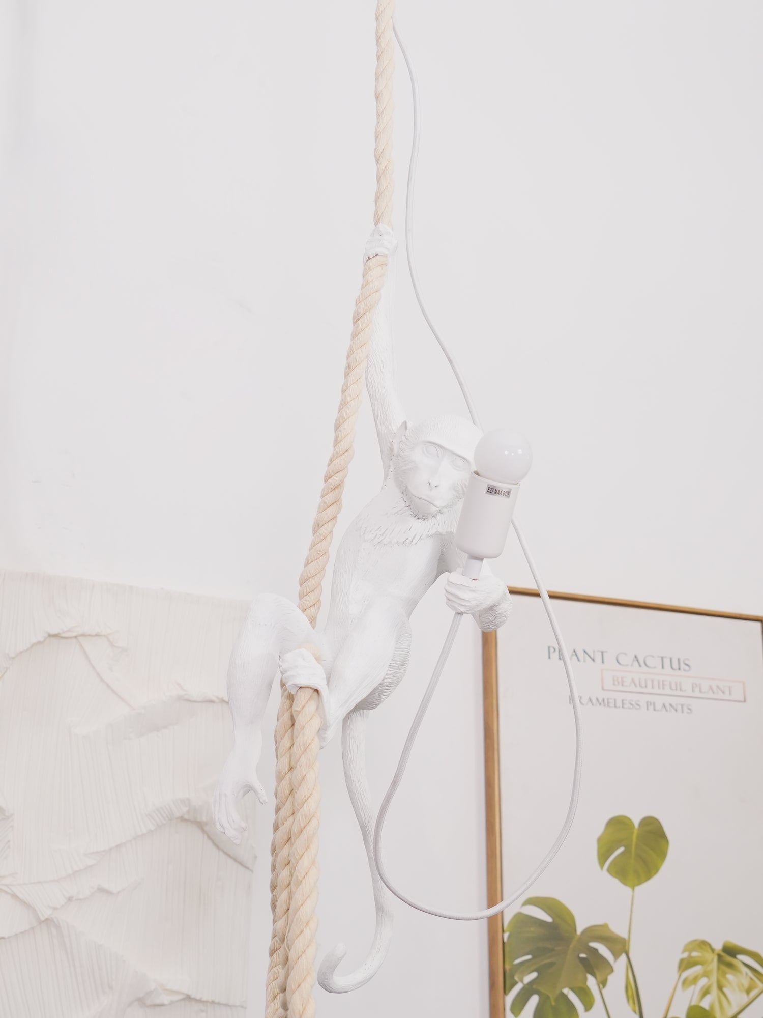 Epiran Resin Rope Artistic Pendant Lamp