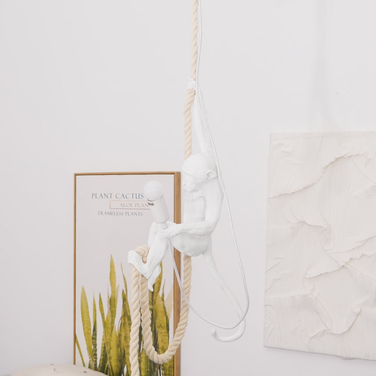 Epiran Resin Rope Artistic Pendant Lamp