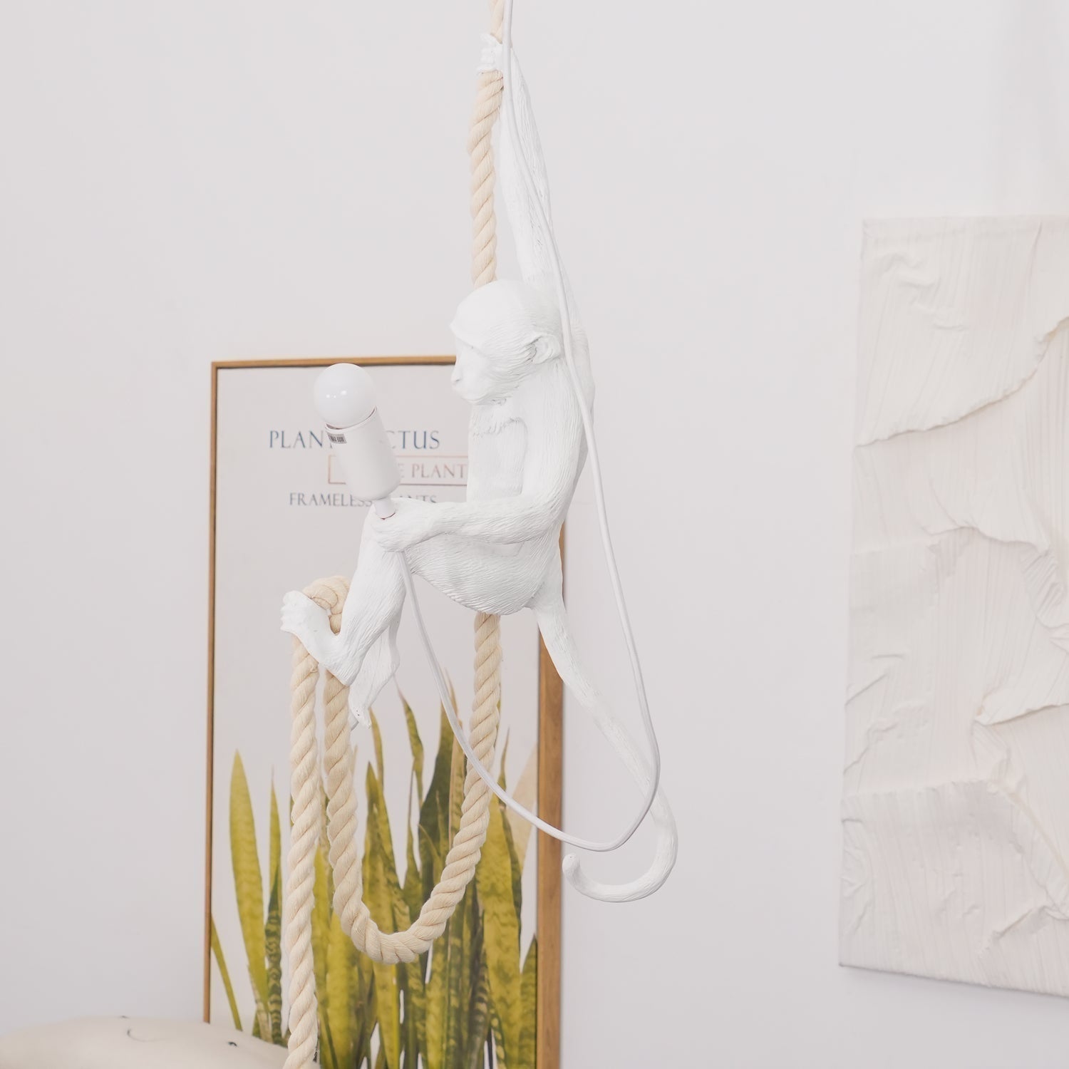 Epiran Resin Rope Artistic Pendant Lamp