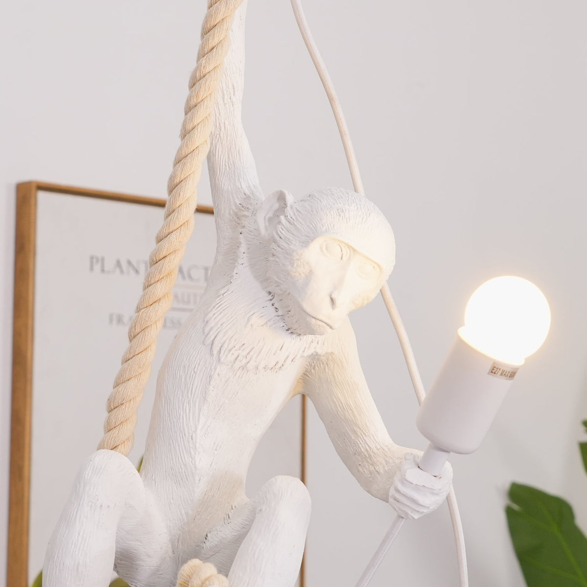 Epiran Resin Rope Artistic Pendant Lamp