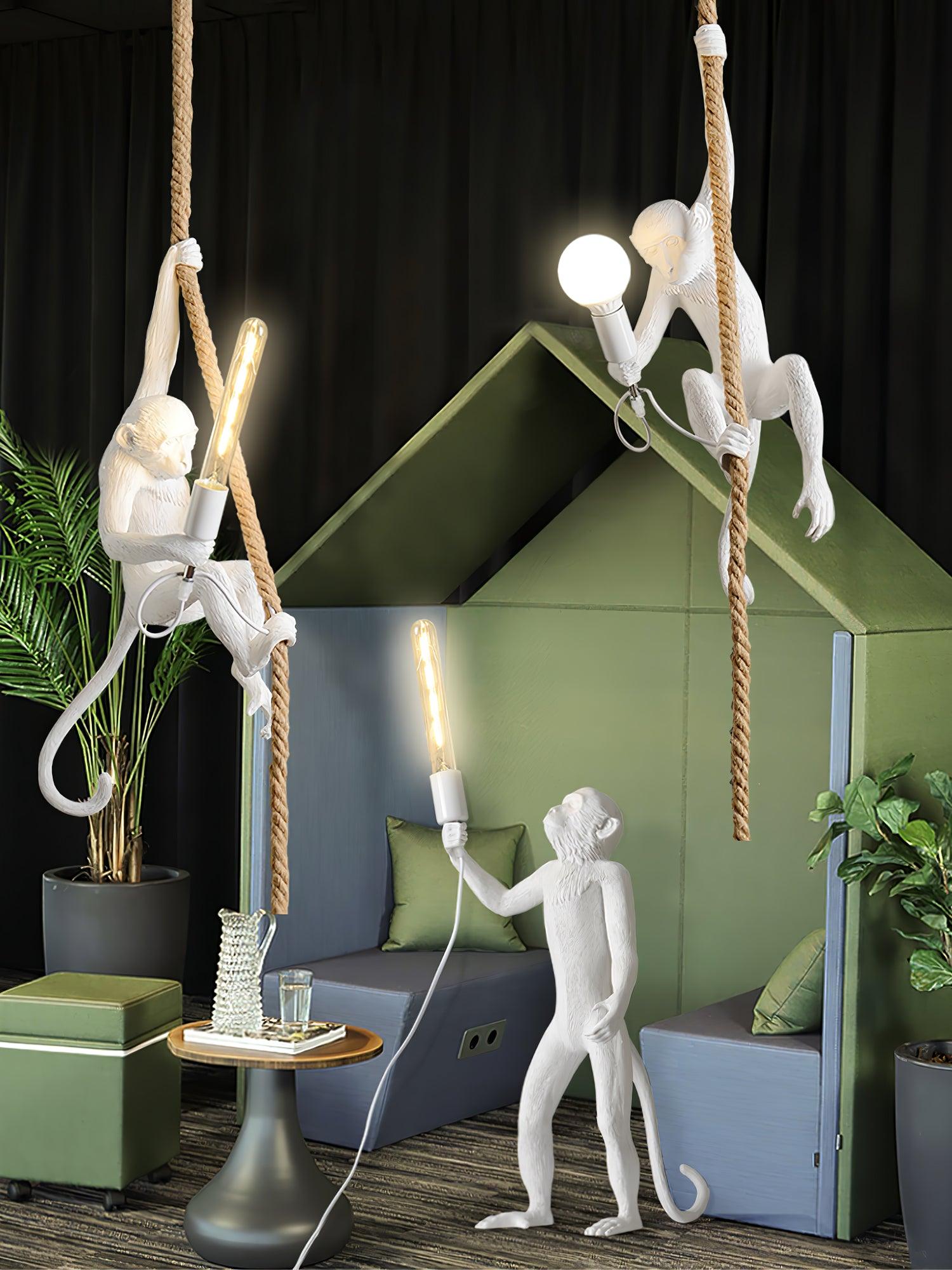 Epiran Resin Rope Artistic Pendant Lamp