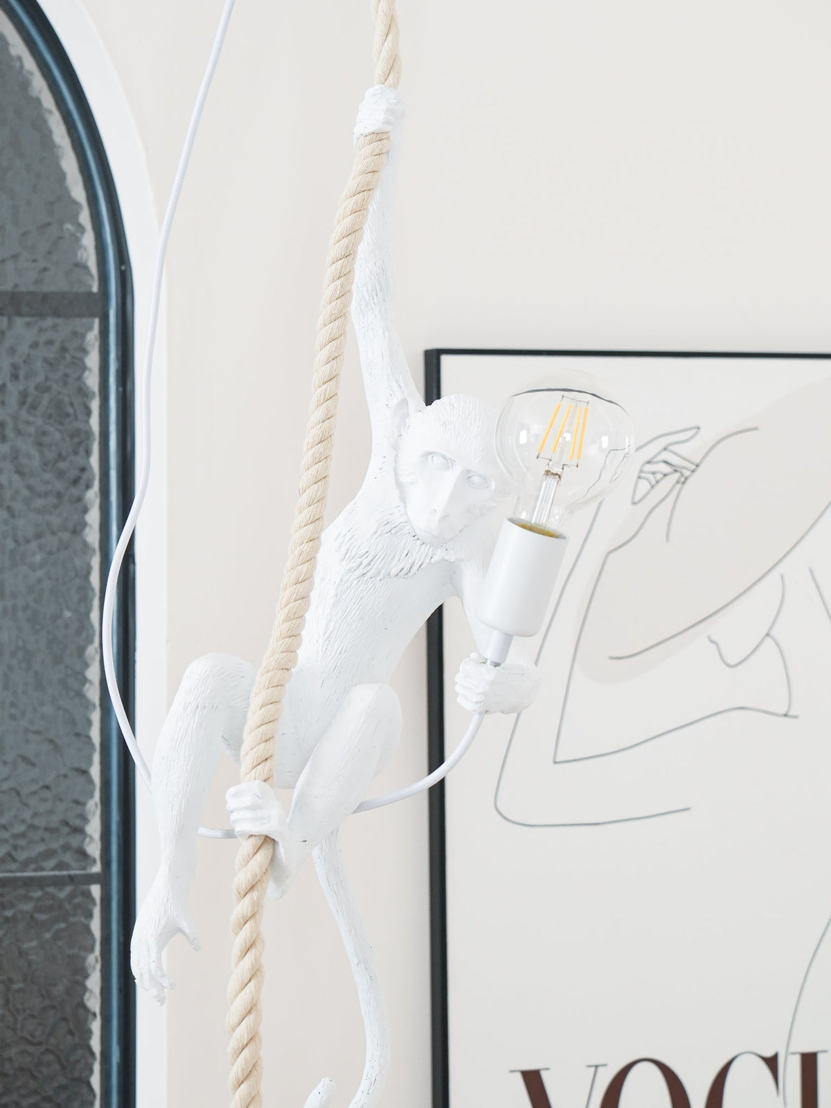 Epiran Resin Rope Artistic Pendant Lamp