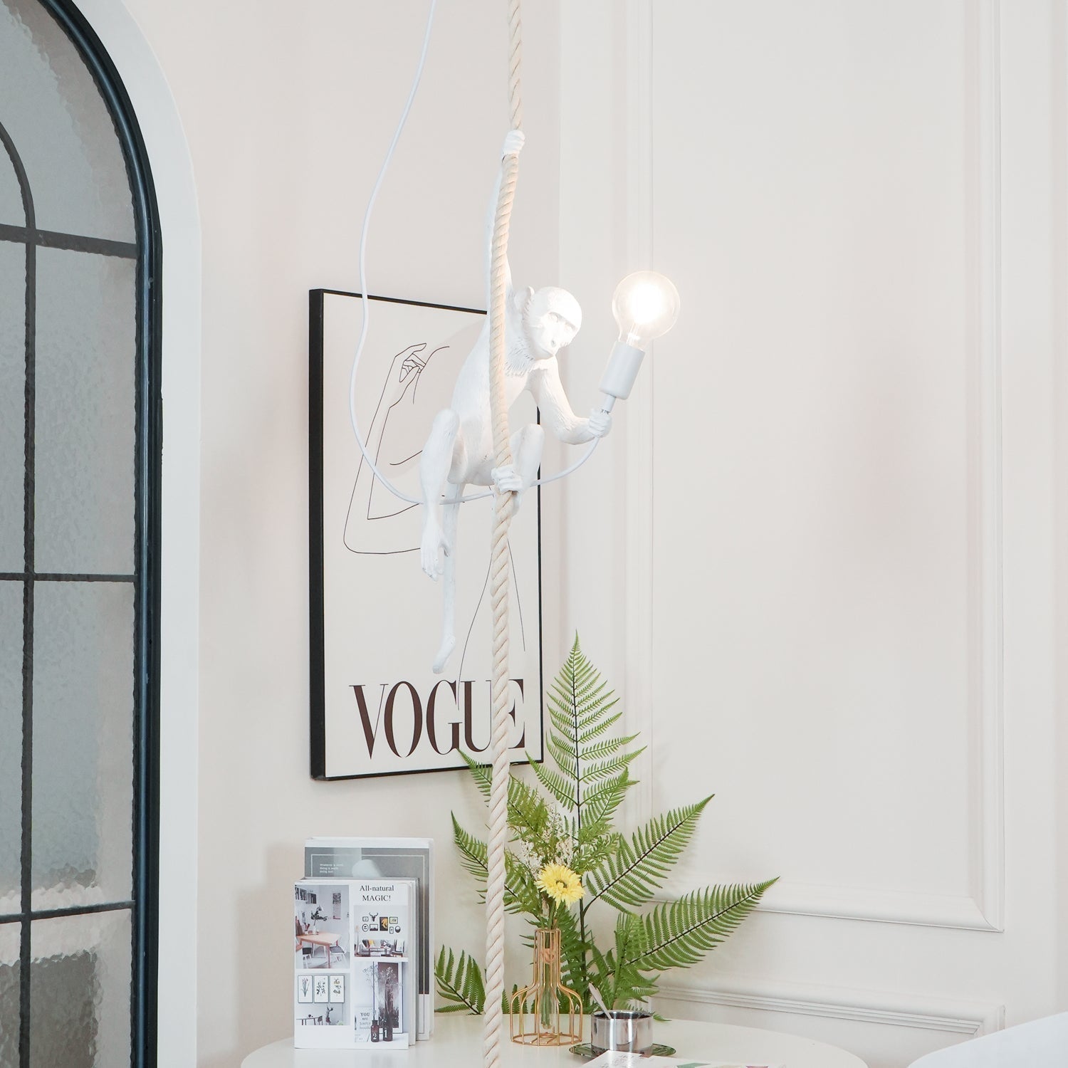 Epiran Resin Rope Artistic Pendant Lamp