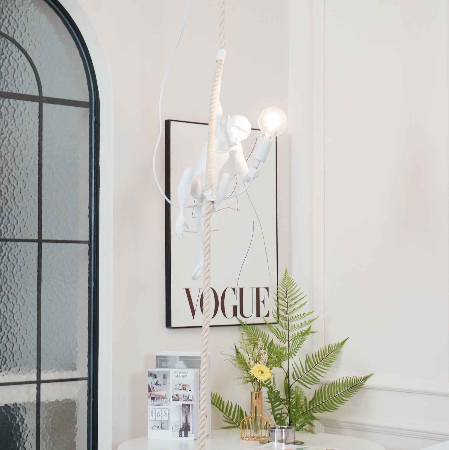 Epiran Resin Rope Artistic Pendant Lamp