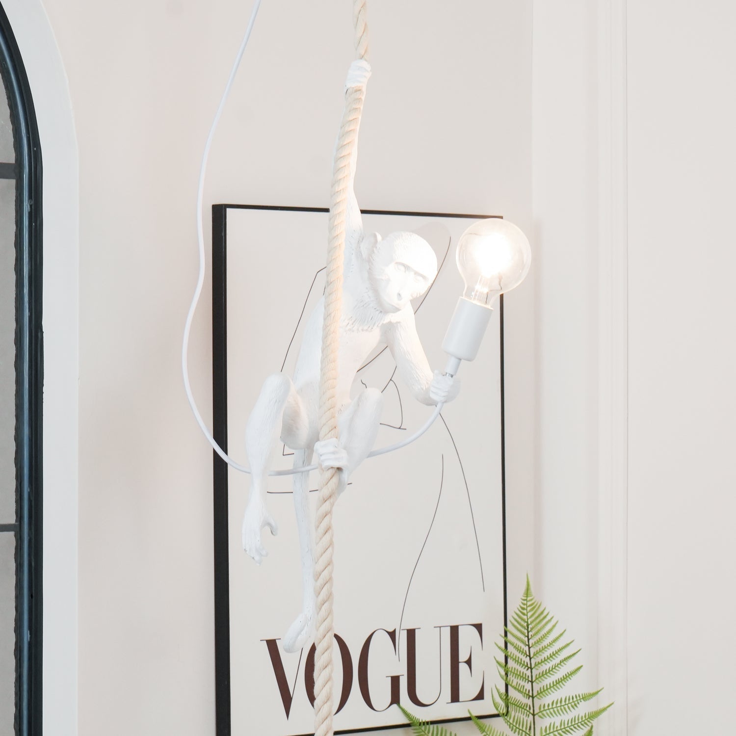 Epiran Resin Rope Artistic Pendant Lamp