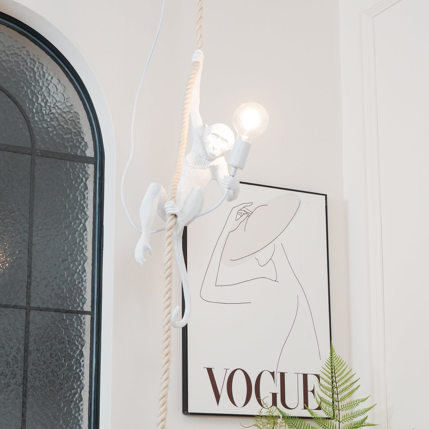 Epiran Resin Rope Artistic Pendant Lamp