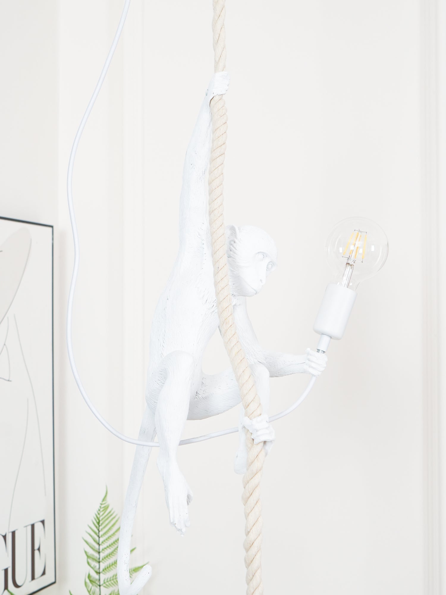 Epiran Resin Rope Artistic Pendant Lamp