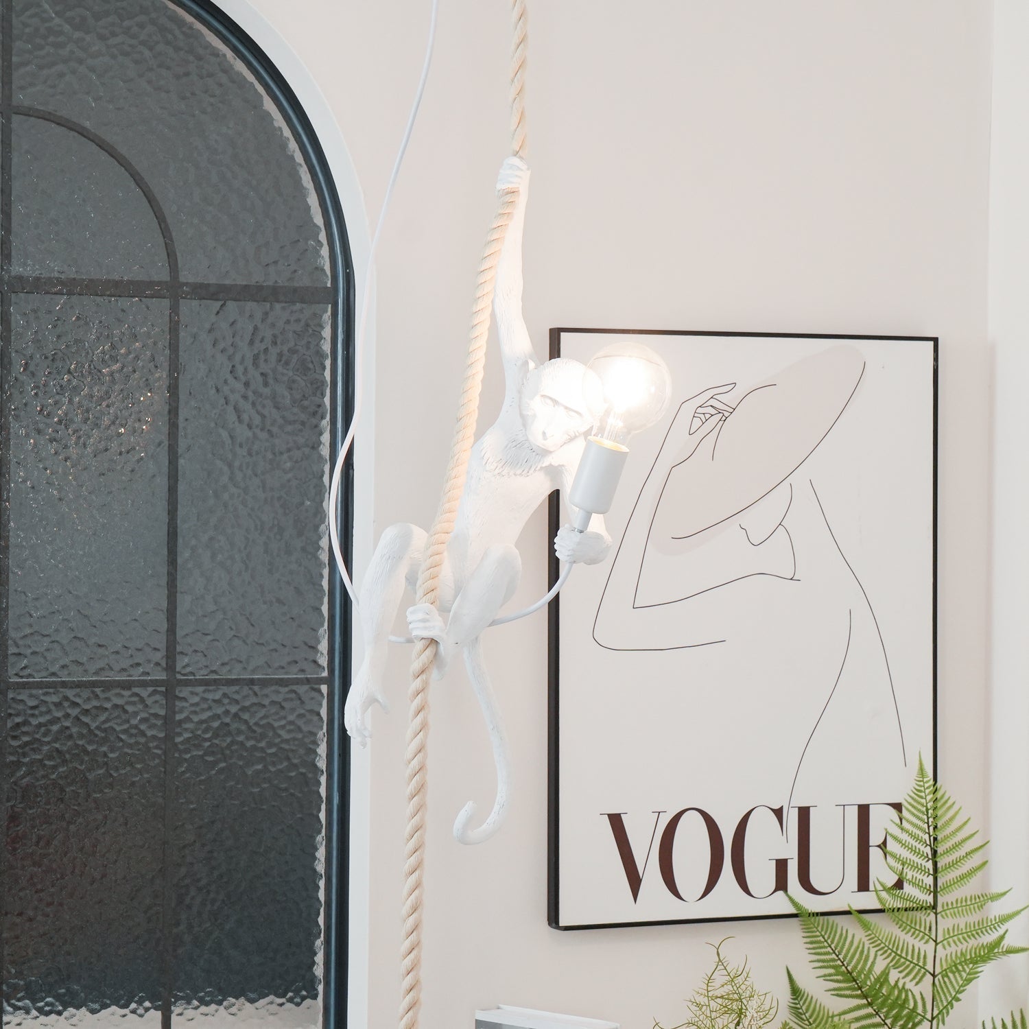 Epiran Resin Rope Artistic Pendant Lamp