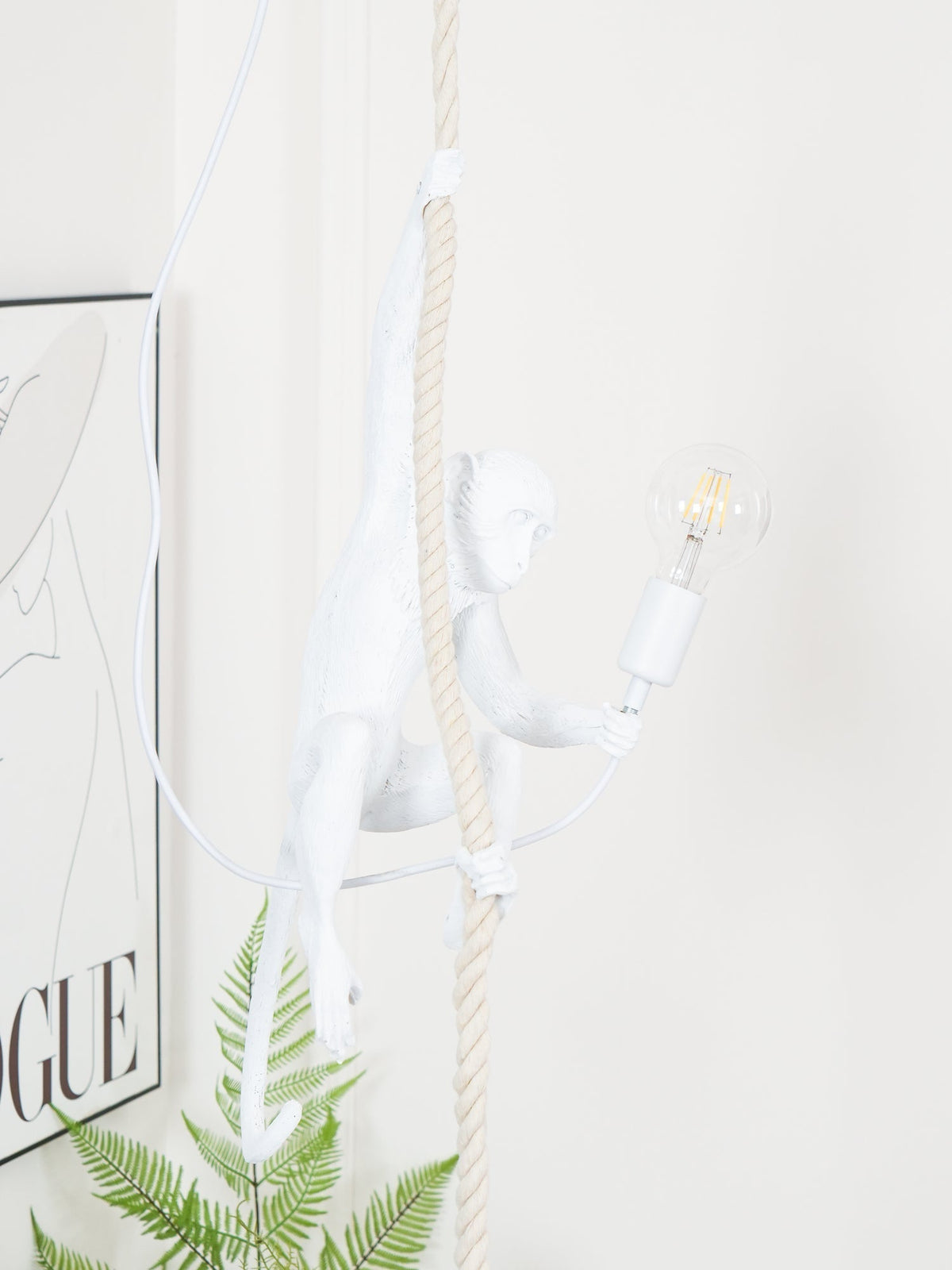 Epiran Resin Rope Artistic Pendant Lamp