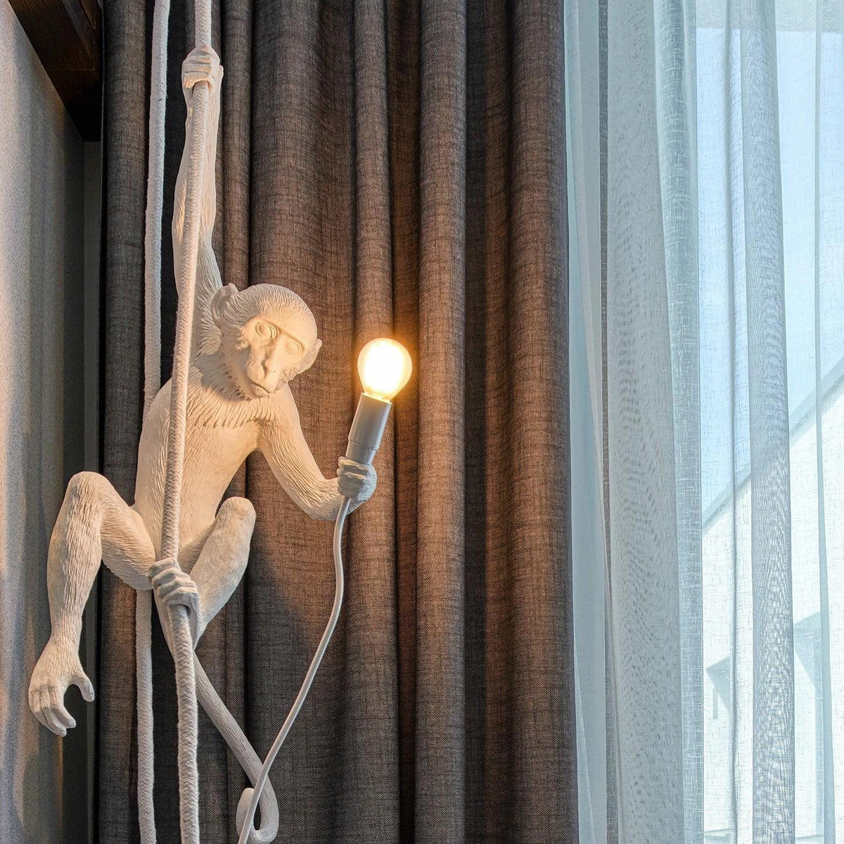 Epiran Resin Rope Artistic Pendant Lamp