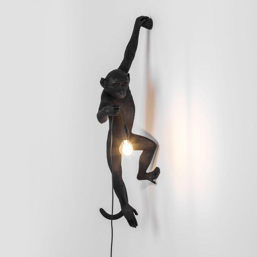 Bnx Art Unique Monkey Resin Wall Lamp