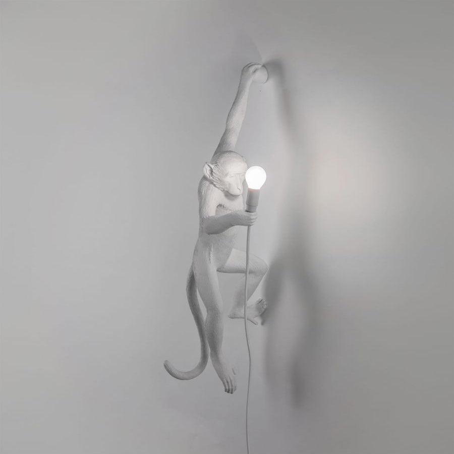 Bnx Art Unique Monkey Resin Wall Lamp