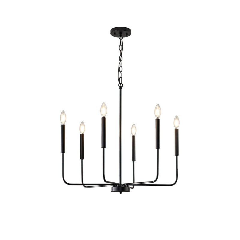 Luminora Chandelier Candle Arm Modern