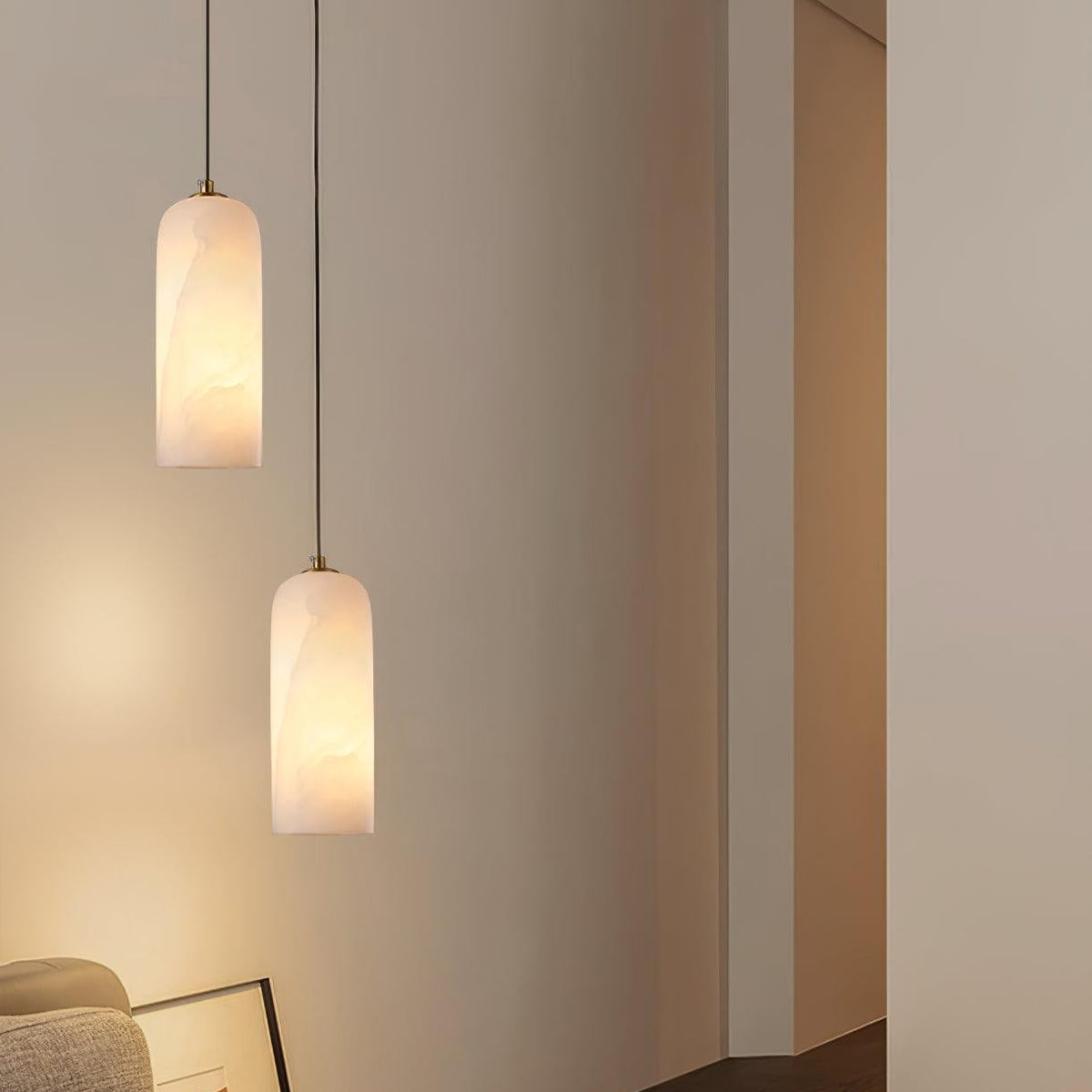 Hecate Pendant Light  Alabaster