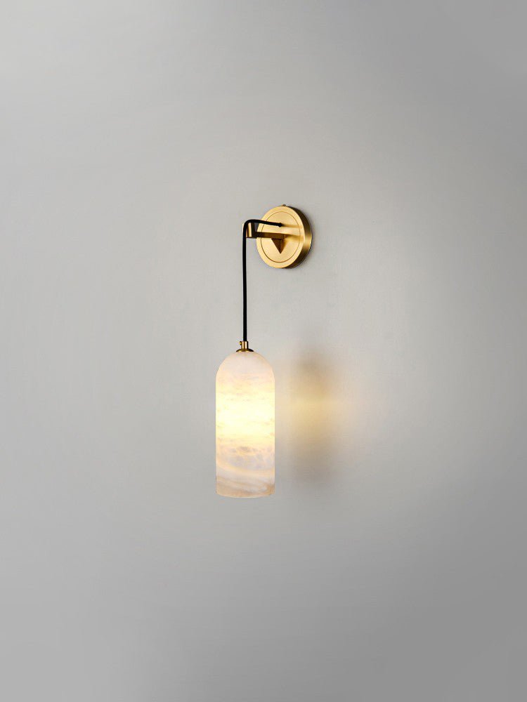 Vaelara Pendant Alabaster Wall Light - Neutral Decor