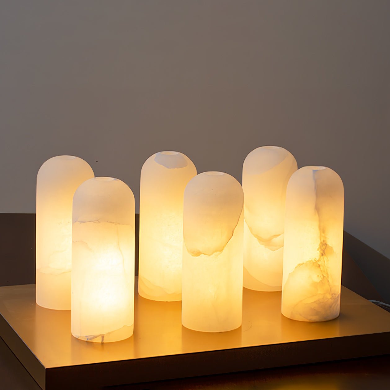 Vaelara Pendant Alabaster Wall Light - Neutral Decor