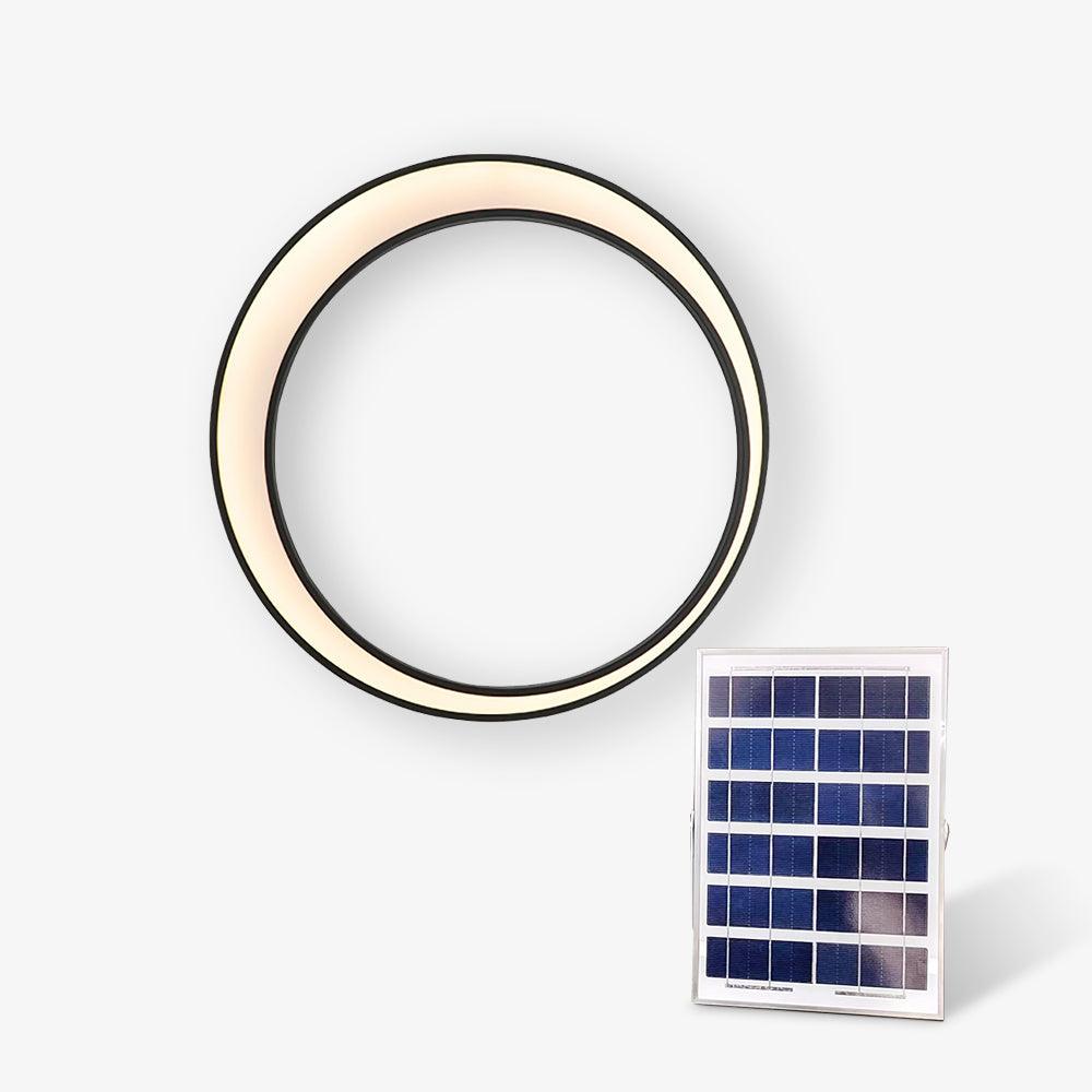 Zathee Circular LED Outdoor Wall Light - Neutral Decor