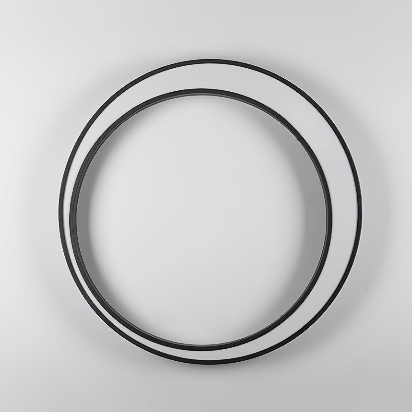 Zathee Circular LED Outdoor Wall Light - Neutral Decor