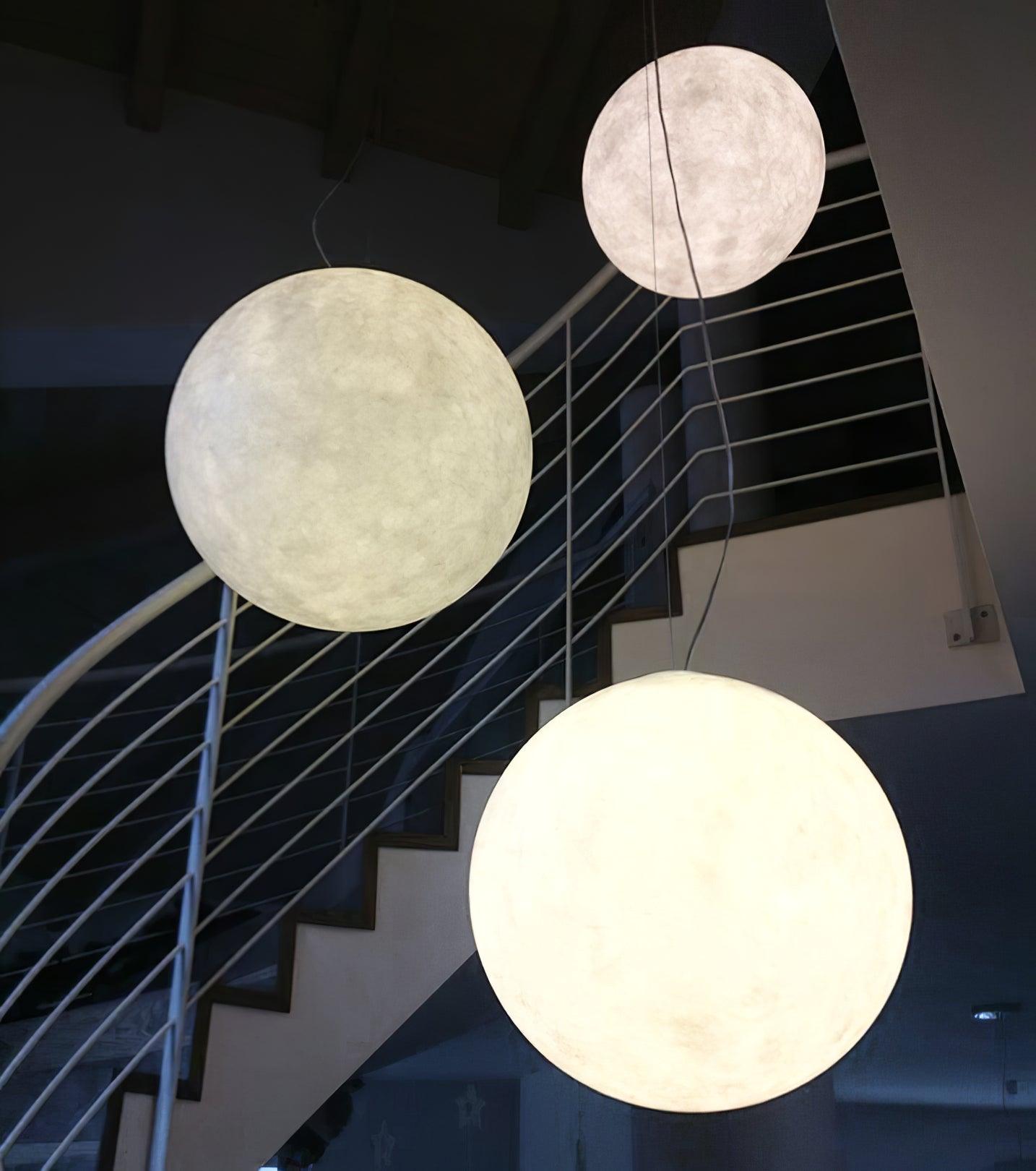 Lunara Moon Pendant Lamp - Neutral Decor