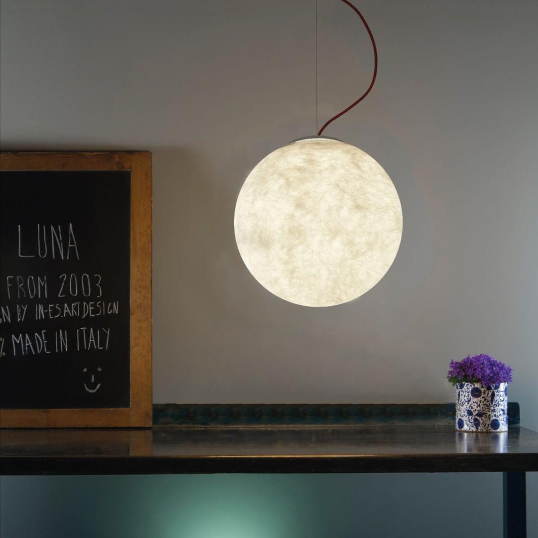 Lunara Moon Pendant Lamp - Neutral Decor