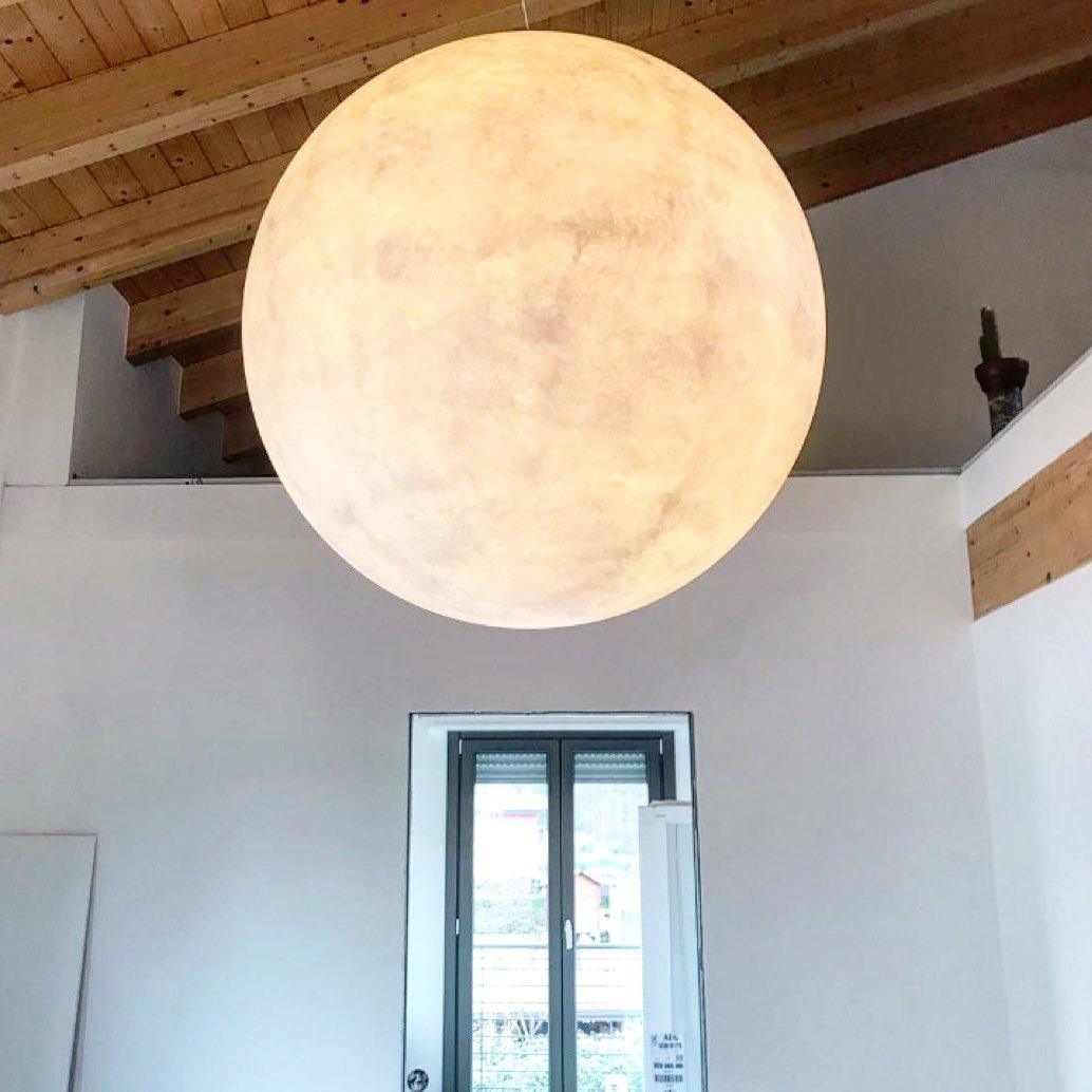 Lunara Moon Pendant Lamp - Neutral Decor