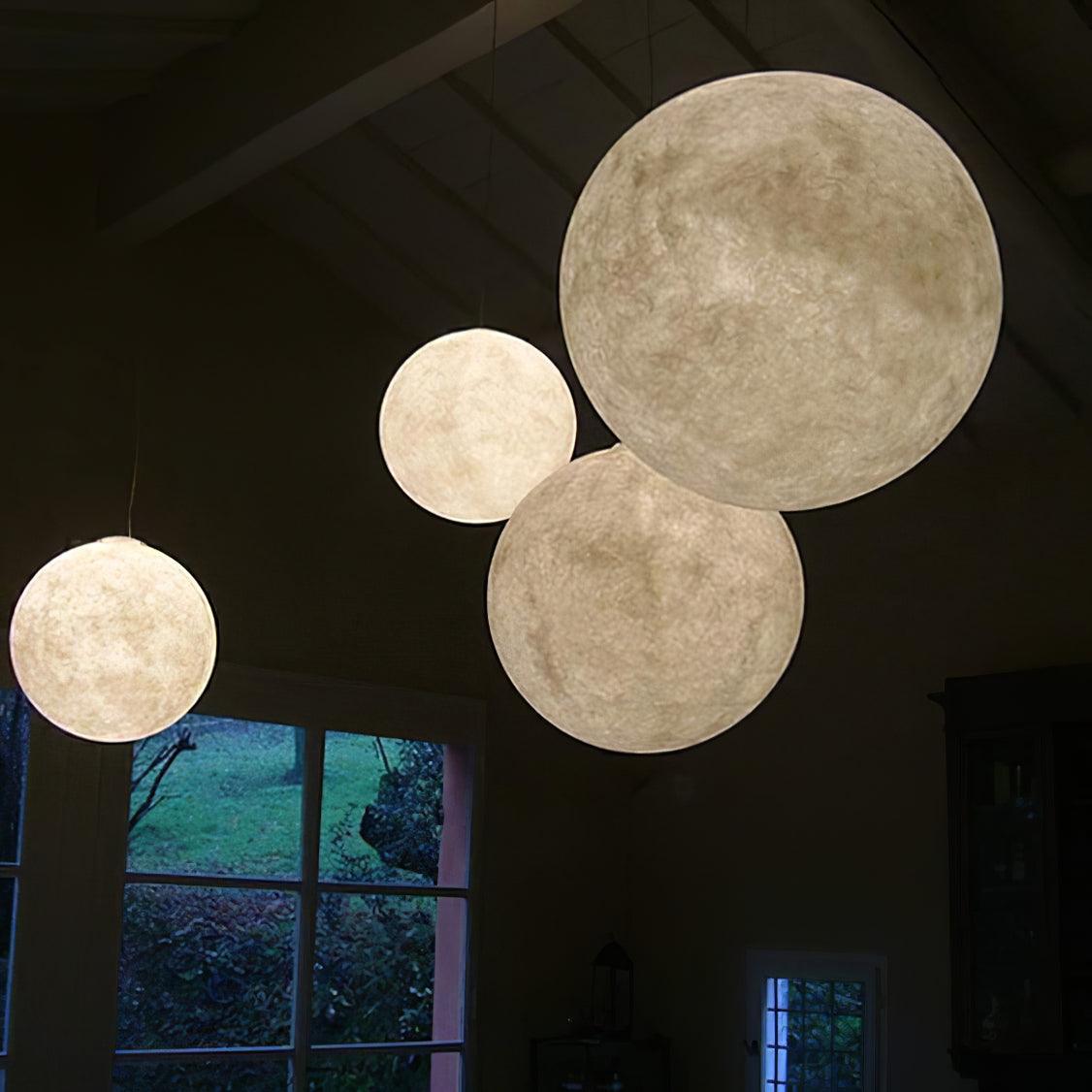 Lunara Moon Pendant Lamp - Neutral Decor